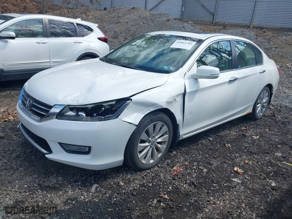 2013 Honda Accord Sdn EX-L with VIN 1HGCR2F80DA235141, listed as a IAAI auction lot 42065702 with 251,367 mi miles. Bid and sale history available at carsss.com. Image 23.
