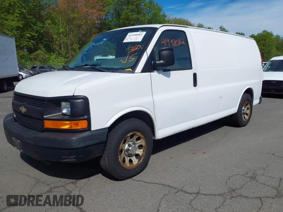 2012 Chevrolet Express Cargo with VIN 1GCSGAFX1C1179128, listed as a IAAI auction lot 41998082 with 238,288 mi miles and . Bid and sale history available at DreamBid. Image 19.