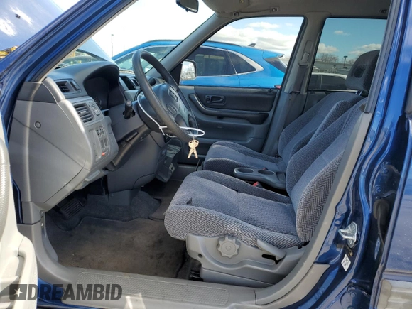 1998 Honda CR-V LX with VIN JHLRD2849WC017999, listed as a Copart auction lot 44273145 with 171,461 mi miles and Salvage Title. Bid and sale history available at carsss.com. Image 7.