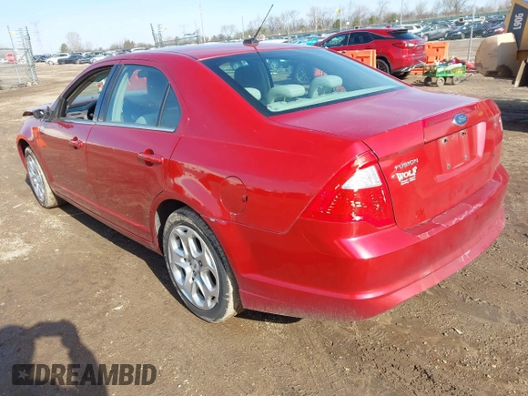 2010 Ford Fusion SE with VIN 3FAHP0HA1AR191480, listed as a IAAI auction lot 41844910 with 108,762 mi miles and . Bid and sale history available at carsss.com. Image 3.