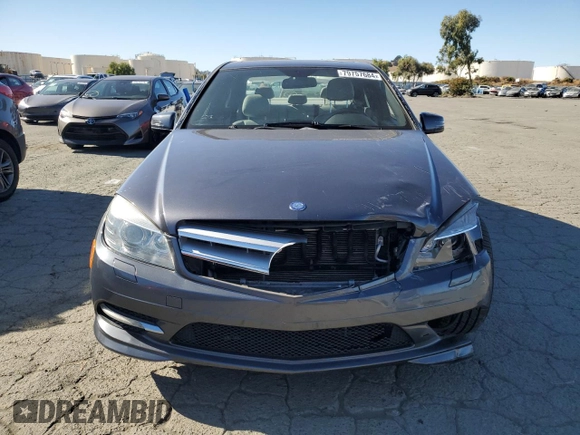 2011 Mercedes-Benz C 350 Sport with VIN WDDGF5GB3BR175803, listed as a Copart auction lot 79757684 with 80,961 mi miles and Salvage title. Bid and sale history available at DreamBid. Image 5.
