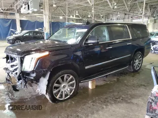 2017 Cadillac Escalade z VIN 1GYS4GKJ4HR161075, wystawiony jako Copart lot #52871115 z przebiegiem 285 011 mil mil oraz Szkoda całkowita • Salvage title. Historia ofert i sprzedaży dostępna na DreamBid. Obrazek 1.