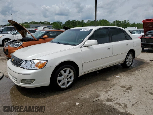 2001 Toyota Avalon XL z VIN 4T1BF28B01U154951, wystawiony jako Copart lot #54941495 z przebiegiem 256 554 mil mil oraz Nie do naprawy • Non repairable. Historia ofert i sprzedaży dostępna na DreamBid. Obrazek 1.