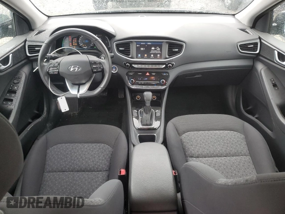 2019 Hyundai Ioniq SEL with VIN KMHC75LC8KU106716, listed as a Copart auction lot 53652815 with 49,948 mi miles and Salvage Title. Bid and sale history available at DreamBid. Image 8.