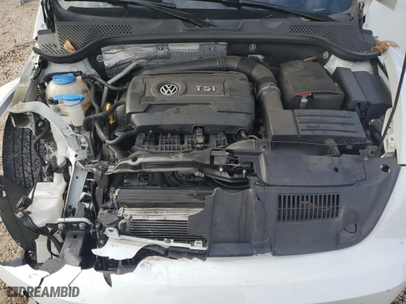 2017 Volkswagen Beetle 1.8T Fleet with VIN 3VWF17AT7HM621816, listed as a Copart auction lot 80007654 with 160,856 mi miles and Salvage Title. Bid and sale history available at carsss.com. Image 12.
