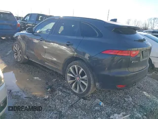 2017 Jaguar F-Pace 35t R-Sport with VIN SADCL2BV5HA894161, listed as a IAAI auction lot 41452763 with 57,281 mi miles and . Bid and sale history available at DreamBid. Image 3.