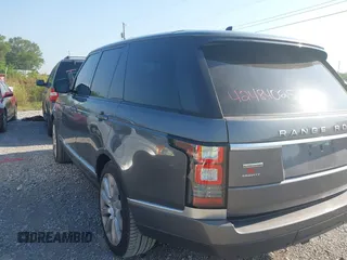 2015 Land Rover Range Rover Supercharged z VIN SALGS2TF1FA229559, wystawiony jako IAAI lot #42484025 z przebiegiem 90 383 mil mil oraz . Historia ofert i sprzedaży dostępna na DreamBid. Obrazek 3.