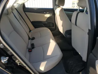 2018 Honda Civic Sedan LX with VIN 2HGFC2F52JH555076, listed as a Copart auction lot 43618385 with 65,150 mi miles and Salvage Title. Bid and sale history available at carsss.com. Image 10.