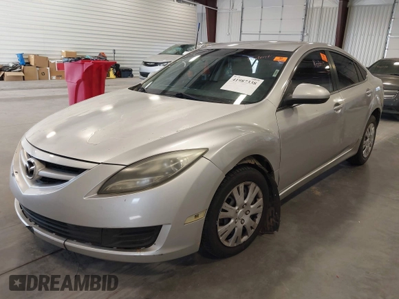 2011 Mazda 6 i Sport with VIN 1YVHZ8BH8B5M11480, listed as a IAAI auction lot 41987338 with 203,120 mi miles and . Bid and sale history available at DreamBid. Image 2.