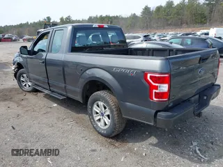 2018 Ford F-150 XL with VIN 1FTEX1EP0JFB47480, listed as a IAAI auction lot 41903286 with 85,206 mi miles and . Bid and sale history available at DreamBid. Image 3.