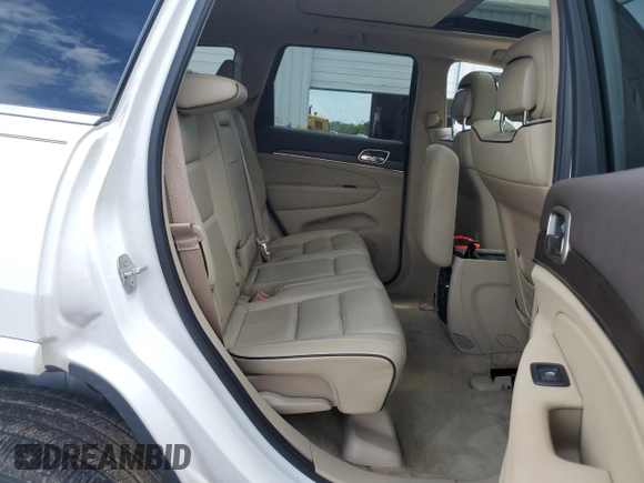 2015 Jeep Grand Cherokee Overland with VIN 1C4RJFCGXFC891616, listed as a Copart auction lot 61386065 with 90,011 mi miles and Salvage title. Bid and sale history available at DreamBid. Image 11.