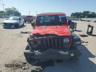 2020 Jeep Wrangler Unlimited Sport с VIN 1C4HJXDG6LW278287, выставлен на аукционе Copart как лот 54019895 с пробегом 60 156 миль миль и Списание • Salvage title. История ставок и продаж доступна на DreamBid. Изображение 5.