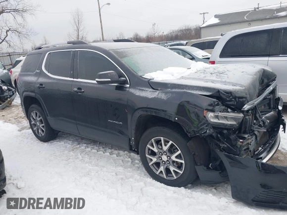 2020 GMC Acadia SLT with VIN 1GKKNULS6LZ136667, listed as a IAAI auction lot 41263992 with 81,034 mi miles and . Bid and sale history available at DreamBid. Image 13.