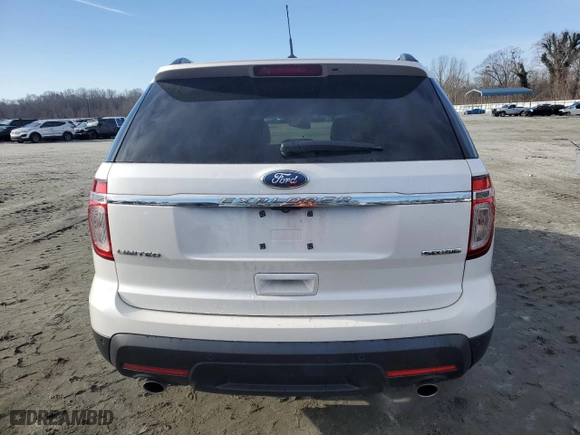 2014 Ford Explorer Limited with VIN 1FM5K7F86EGA07731, listed as a Copart auction lot 44359135 with 125,914 mi miles and Salvage Title. Bid and sale history available at carsss.com. Image 6.