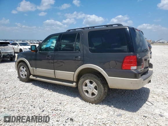 2005 Ford Expedition Eddie Bauer with VIN 1FMFU17575LA13044, listed as a Copart auction lot 59972345 with 238,507 mi miles and Salvage title. Bid and sale history available at DreamBid. Image 2.