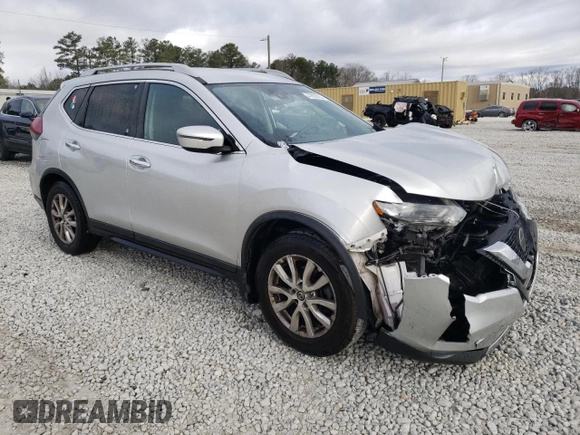 2019 Nissan Rogue SV with VIN 5N1AT2MT5KC770686, listed as a Copart auction lot 47623755 with 110,150 mi miles and Salvage Title. Bid and sale history available at DreamBid. Image 4.