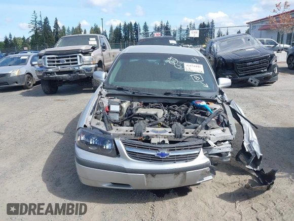 2004 Chevrolet Impala with VIN 2G1WF52E549150415, listed as a IAAI auction lot 42154441 with Not Provided miles and . Bid and sale history available at DreamBid. Image 11.