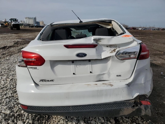 2015 Ford Focus SE with VIN 1FADP3F22FL235018, listed as a Copart auction lot 49861065 with Not Provided miles and Salvage Title. Bid and sale history available at DreamBid. Image 6.