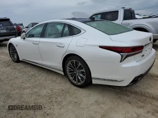 2019 Lexus LS with VIN JTHB51FF8K5006953, listed as a Copart auction lot 74186594 with 0 mi miles and Non Repairable. Bid and sale history available at carsss.com. Image 2.