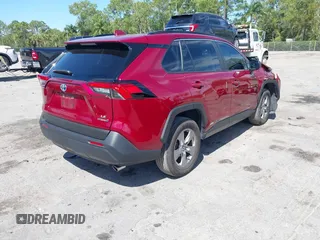 2023 Toyota RAV4 Hybrid LE with VIN JTMLWRFV0PD205064, listed as a IAAI auction lot 41749511 with 22,450 mi miles. Bid and sale history available at carsss.com. Image 4.