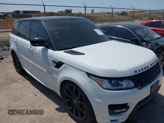 2017 Land Rover Range Rover Sport Autobiography с VIN SALWV2FE7HA142600, выставлен на аукционе IAAI как лот 41906617 с пробегом 105 531 миль миль и . История ставок и продаж доступна на DreamBid. Изображение 6.