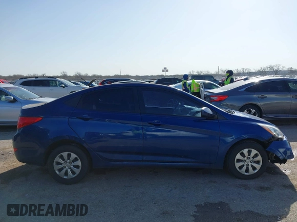 2015 Hyundai Accent GLS with VIN KMHCT4AE5FU907085, listed as a IAAI auction lot 41844688 with 156,384 mi miles. Bid and sale history available at carsss.com. Image 13.