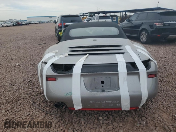 2015 Porsche 911 Carrera S with VIN WP0CB2A9XFS143308, listed as a Copart auction lot 54442804 with 26,171 mi miles and Salvage Title. Bid and sale history available at carsss.com. Image 6.