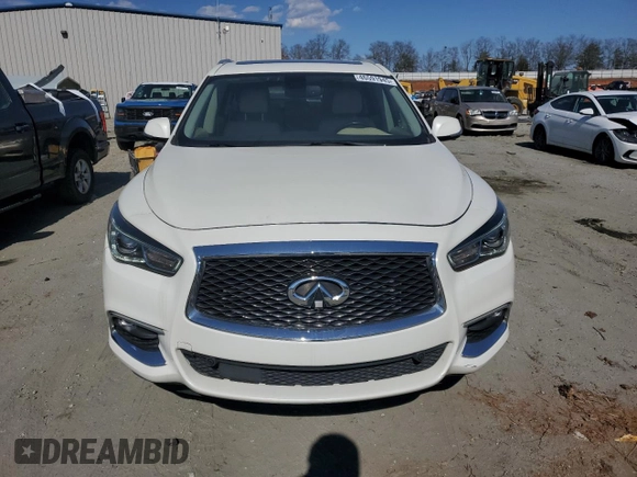 2017 Infiniti QX60 with VIN 5N1DL0MM4HC540527, listed as a Copart auction lot 46591945 with 115,437 mi miles and Clean Title. Bid and sale history available at carsss.com. Image 5.