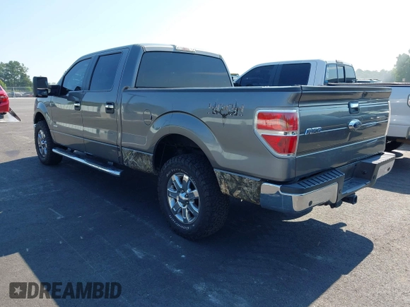 2013 Ford F-150 XL with VIN 1FTFW1ET5DFD42810, listed as a IAAI auction lot 42681301 with 154,021 mi miles and . Bid and sale history available at DreamBid. Image 3.