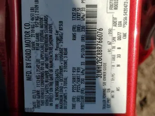 2011 Lincoln MKZ with VIN 3LNHL2GC8BR766076, listed as a Copart auction lot 48201685 with 151,151 mi miles and Salvage Title. Bid and sale history available at carsss.com. Image 12.