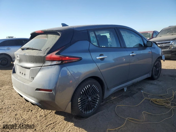 2024 Nissan LEAF SV PLUS with VIN 1N4CZ1CV1RC553595, listed as a Copart auction lot 88583525 with 2,256 mi miles and Salvage Title. Bid and sale history available at carsss.com. Image 3.