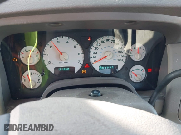 2004 Dodge 1500 SLT with VIN 1D7HA18DX4J282537, listed as a IAAI auction lot 41813304 with 181,858 mi miles and . Bid and sale history available at carsss.com. Image 7.