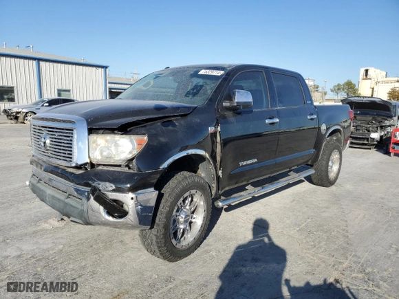 2011 Toyota Tundra 4WD Truck LTD with VIN 5TFHW5F11BX161918, listed as a Copart auction lot 75329714 with 172,877 mi miles and Salvage Title. Bid and sale history available at carsss.com. Image 1.