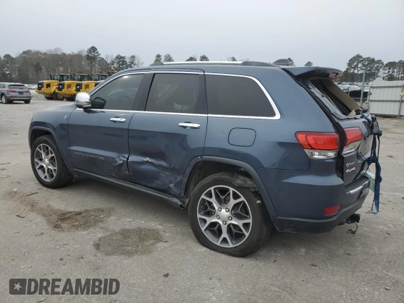 2020 Jeep Grand Cherokee Limited с VIN 1C4RJFBG6LC231666, выставлен на аукционе Copart как лот 41606205 с пробегом 68 850 миль миль и Списание • Salvage title. История ставок и продаж доступна на DreamBid. Изображение 2.