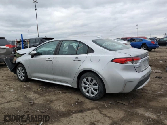 2021 Toyota Corolla LE with VIN 5YFEPMAE2MP224370, listed as a Copart auction lot 43966215 with 86,463 mi miles and Non Repairable. Bid and sale history available at carsss.com. Image 2.