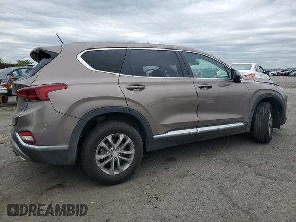 2019 Hyundai Santa Fe SE z VIN 5NMS2CAD0KH123337, wystawiony jako Copart lot #53883405 z przebiegiem 79 456 mil mil oraz Szkoda całkowita • Salvage title. Historia ofert i sprzedaży dostępna na DreamBid. Obrazek 3.