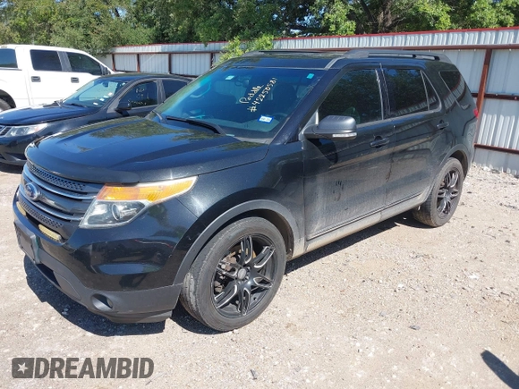 2015 Ford Explorer XLT with VIN 1FM5K7D80FGA26473, listed as a IAAI auction lot 42250581 with 152,535 mi miles and . Bid and sale history available at DreamBid. Image 2.