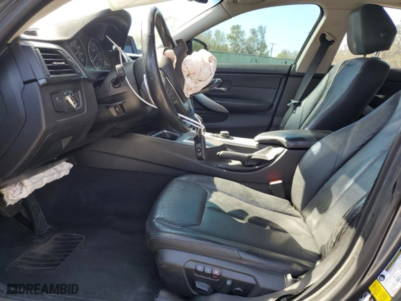 2015 BMW 4 Series 428i xDrive with VIN WBA4C9C57FD331175, listed as a Copart auction lot 47299665 with 0 mi miles and Salvage Title. Bid and sale history available at carsss.com. Image 7.