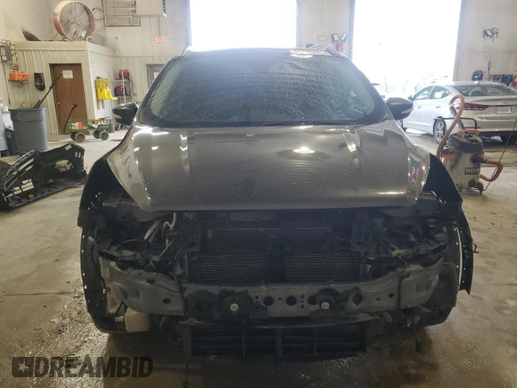 2019 Ford Escape Titanium with VIN 1FMCU0J91KUC02268, listed as a Copart auction lot 54150445 with 165,897 mi miles and Salvage title. Bid and sale history available at DreamBid. Image 5.