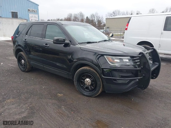 2019 Ford Police Interceptor Utility with VIN 1FM5K8AR8KGB23661, listed as a IAAI auction lot 41745072 with 199,251 mi miles. Bid and sale history available at carsss.com. Image 1.