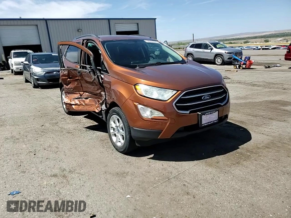 2018 Ford EcoSport SE z VIN MAJ6P1UL5JC197091, wystawiony jako Copart lot #56600885 z przebiegiem 38 959 mil mil oraz Szkoda całkowita • Salvage title. Historia ofert i sprzedaży dostępna na DreamBid. Obrazek 13.