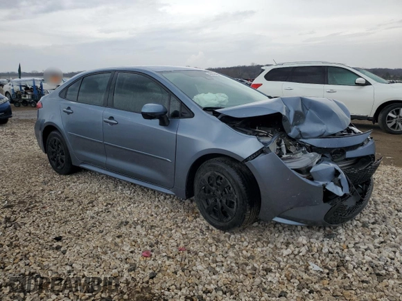 2021 Toyota Corolla LE with VIN 5YFEPMAEXMP204612, listed as a Copart auction lot 49215284 with 18,565 mi miles and Salvage Title. Bid and sale history available at DreamBid. Image 4.