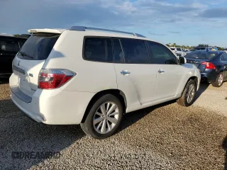 2008 Toyota Highlander Hybrid Limited with VIN JTEEW44A882018871, listed as a Copart auction lot 73723344 with 0 mi miles and Salvage Title. Bid and sale history available at carsss.com. Image 3.
