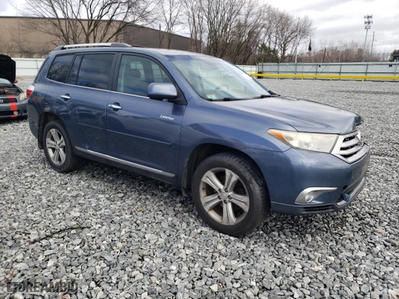 2011 Toyota Highlander Limited with VIN 5TDDK3EH4BS081323, listed as a Copart auction lot 49974685 with 167,905 mi miles and Clean Title. Bid and sale history available at carsss.com. Image 4.