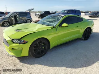2020 Ford Mustang EcoBoost with VIN 1FA6P8THXL5121203, listed as a Copart auction lot 85066554 with 97,922 mi miles and Salvage Title. Bid and sale history available at carsss.com. Image 1.