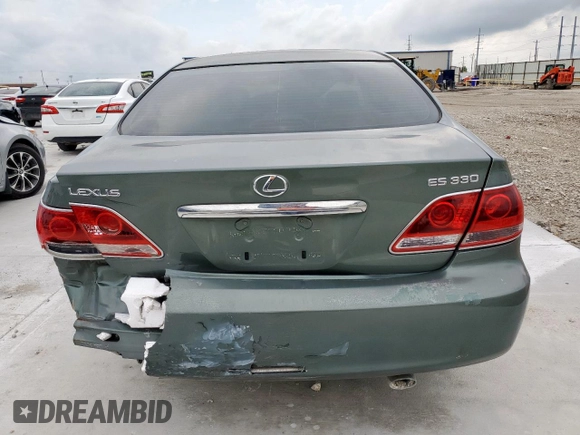 2005 Lexus ES 350 с VIN JTHBA30G155105336, выставлен на аукционе Copart как лот 60641985 с пробегом 200 926 миль миль и Списание • Salvage title. История ставок и продаж доступна на DreamBid. Изображение 6.