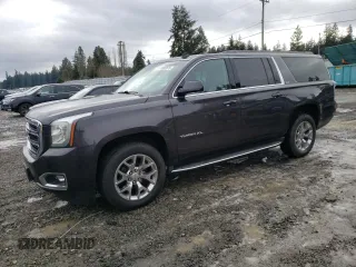 2015 GMC Yukon XL SLT with VIN 1GKS2HKC7FR282543, listed as a Copart auction lot 45602075 with 153,913 mi miles and Clean Title. Bid and sale history available at carsss.com. Image 1.