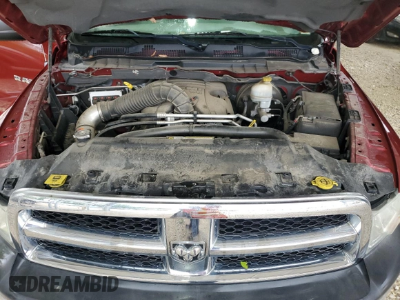 2012 Ram 1500 Tradesman with VIN 3C6JD7DT1CG194664, listed as a Copart auction lot 55209915 with 158,592 mi miles and Salvage title. Bid and sale history available at DreamBid. Image 11.