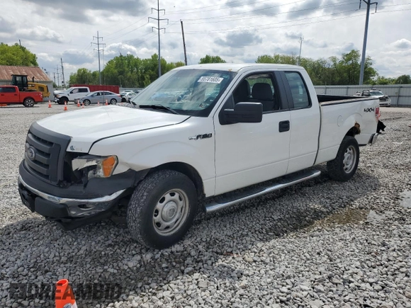 2011 Ford F-150 XL with VIN 1FTFX1EFXBKD38263, listed as a Copart auction lot 55781605 with 260,213 mi miles and Salvage title. Bid and sale history available at DreamBid. Image 1.