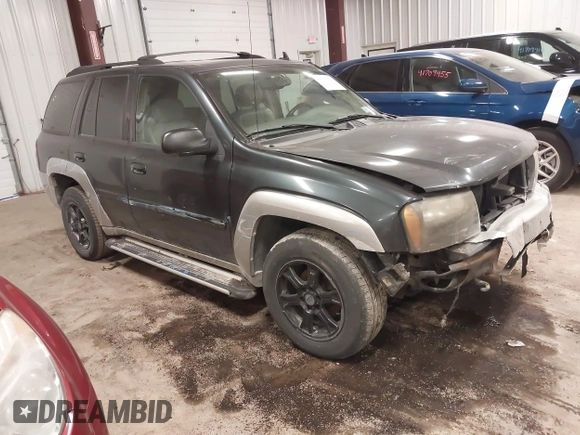 2006 Chevrolet TrailBlazer LS with VIN 1GNDT13SX62107279, listed as a IAAI auction lot 41707289 with 113,665 mi miles and . Bid and sale history available at DreamBid. Image 1.